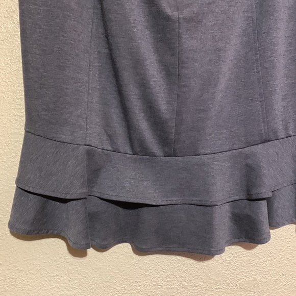 Lane Bryant Skirt Gray Size 24 Rayon Polyester Spandex Blend - Picture 6 of 12